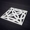 Ekena Millwork Medium Baytown Decorative Fretwork Wall Panels in Architectural PVC, 15 3/8"W x 15 3/8"H x 3/8"T WALP16X16BYT - alternate 2